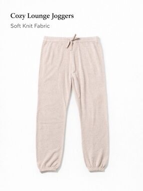 Barefoot Dreams CozyChic Ultra Lite Joggers Faded Rose Soft Lounge Pants